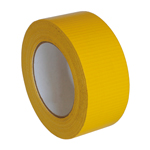 Gewebeklebeband<br/>PE beschichtet, gelb<br/>Kautschuk, 0,2 mm<br/>Typ 3160